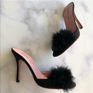 Agent Provocateur Black Puff Heels